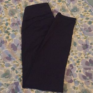 Navy lululemon full length leggings